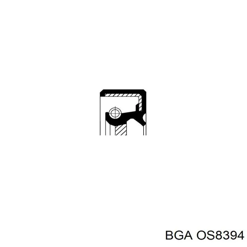 OS8394 BGA сальник двигуна, распредвала