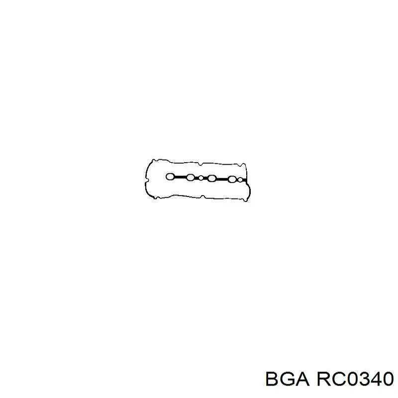 Прокладка клапанної кришки двигуна BGA RC0340 ціна, від 7.27 USD