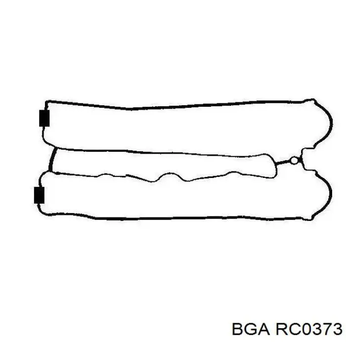 Прокладка клапанної кришки двигуна BGA RC0373 ціна, від 6.06 USD