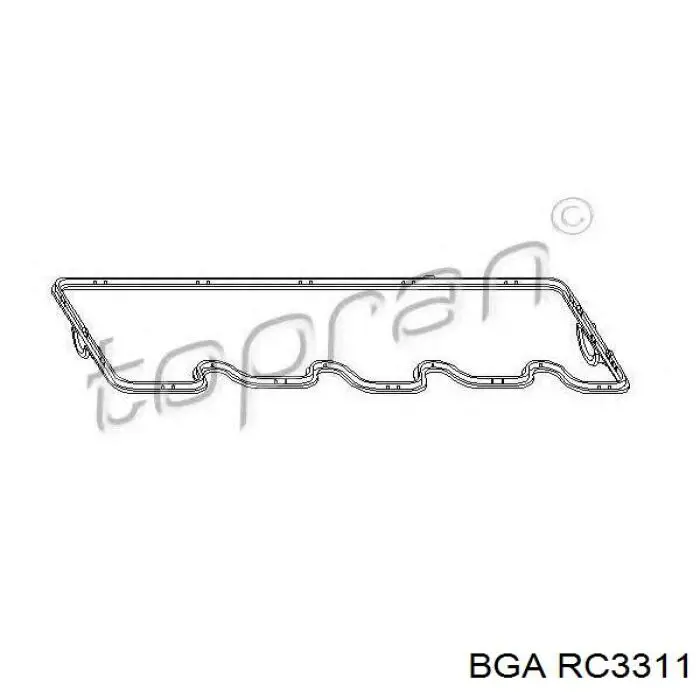 Прокладка клапанної кришки 01496 Febi