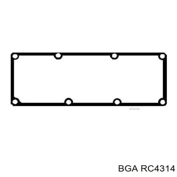 Прокладка клапанної кришки двигуна BGA RC4314 ціна, від 2.94 USD
