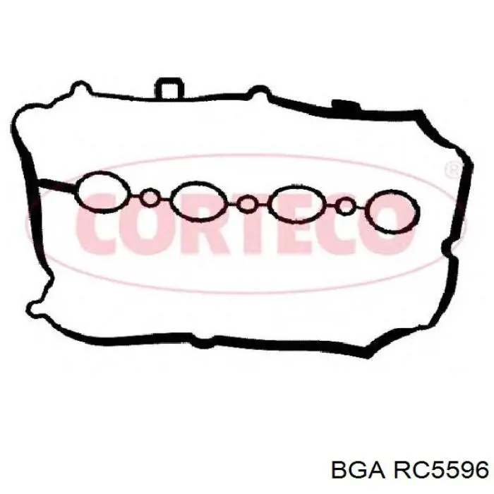 RC5596 BGA прокладка клапанної кришки двигуна