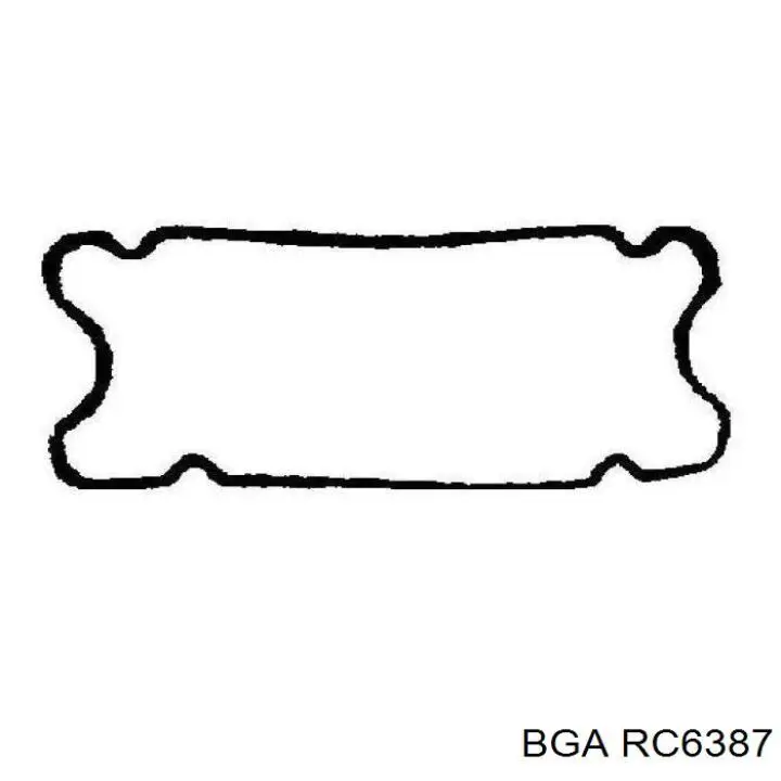 RC6387 BGA прокладка клапанної кришки двигуна