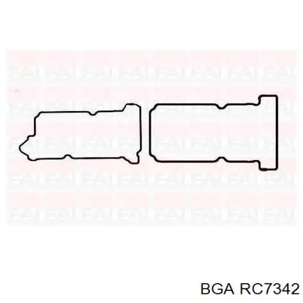 Прокладка клапанної кришки, ліва Mazda AJ03102D5