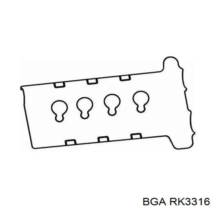 Купити RK3316 BGA Прокладка клапанної кришки двигуна, комплект