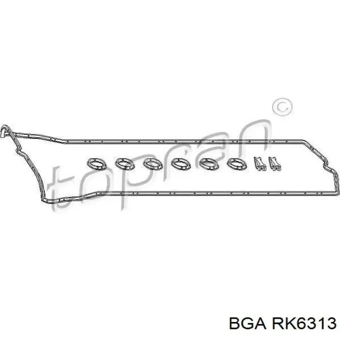 RK6313 BGA прокладка клапанної кришки двигуна