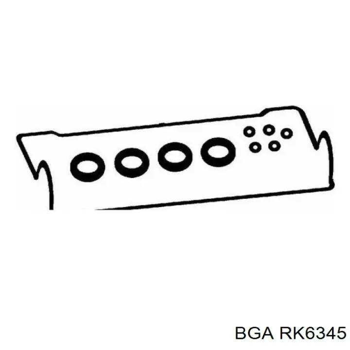 RK6345 BGA прокладка клапанної кришки двигуна, комплект