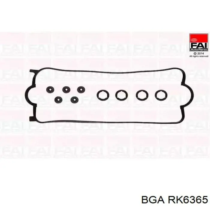 Прокладка клапанної кришки двигуна, комплект BGA RK6365 ціна, від 11.84 USD