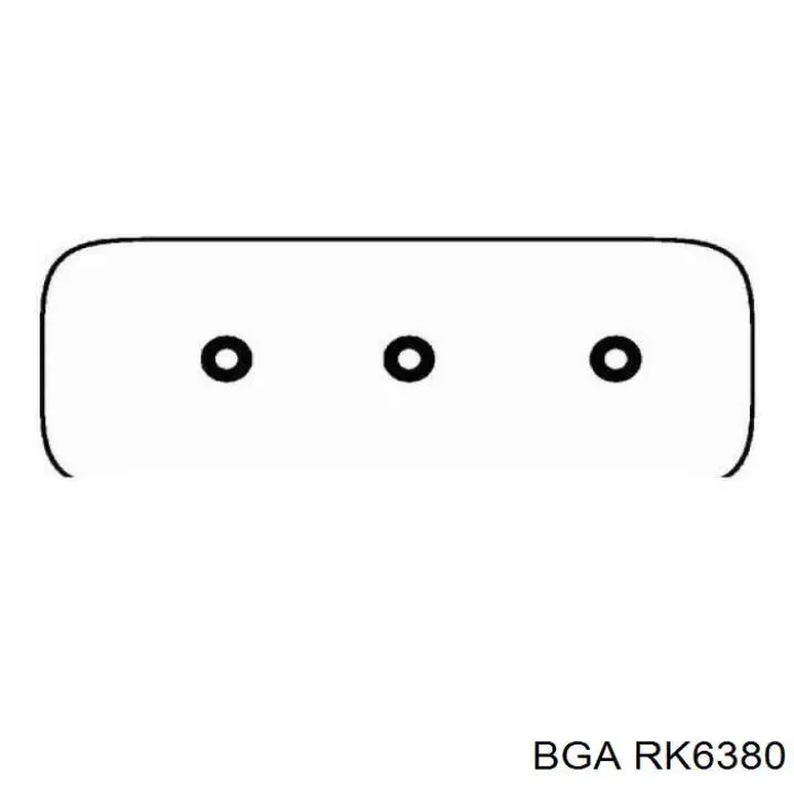 RK6380 BGA прокладка клапанної кришки двигуна