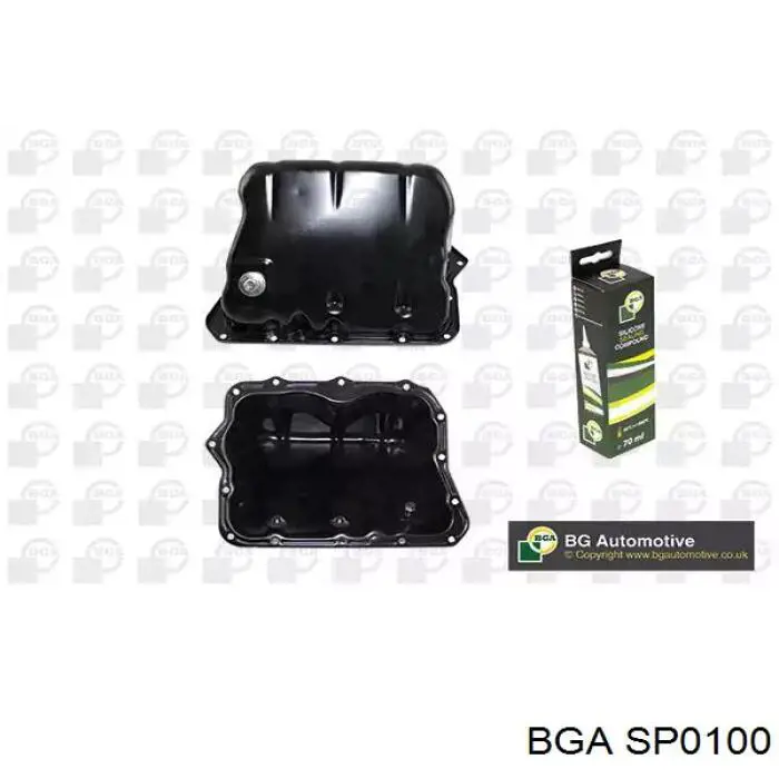 Піддон двигуна BGA SP0100 ціна, від 43.98 USD