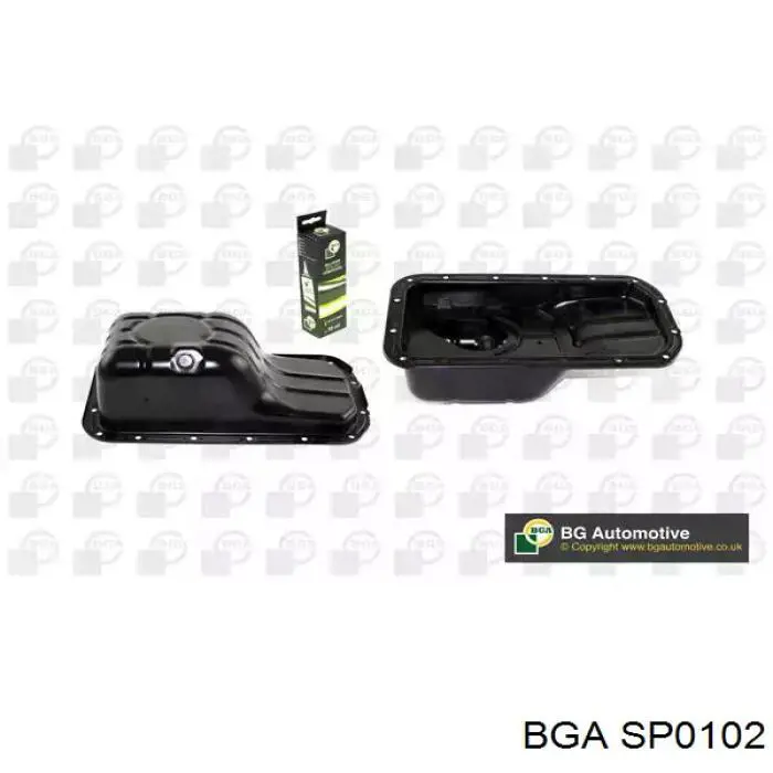 SP0102 BGA піддон масляний картера двигуна