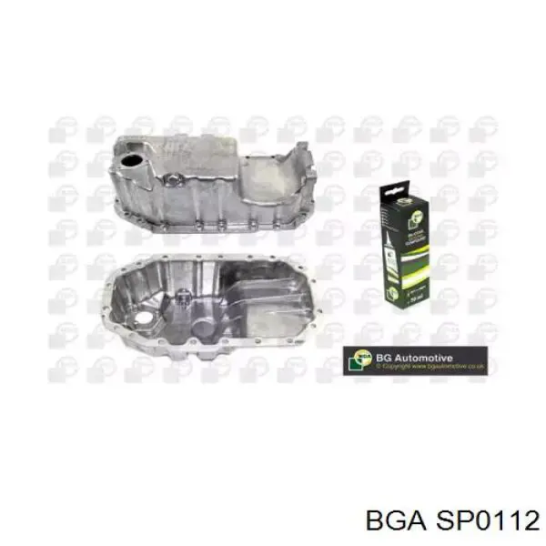 SP0112 BGA піддон масляний картера двигуна