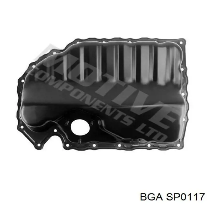 Купити SP0117 BGA Піддон масляний картера двигуна, нижня частина