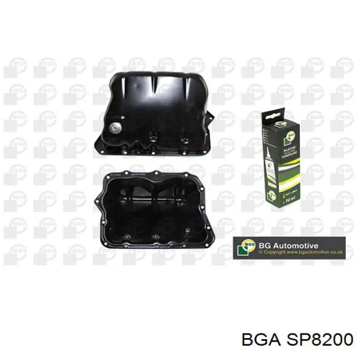 SP8200 BGA Картер масляний