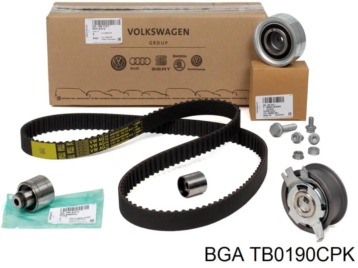 Ремкомплект ГРМ BGA BGATB0190CPK