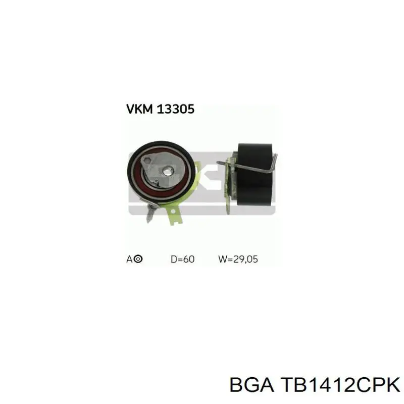 Комплект ГРМ BGA TB1412CPK ціна, від 52.63 USD
