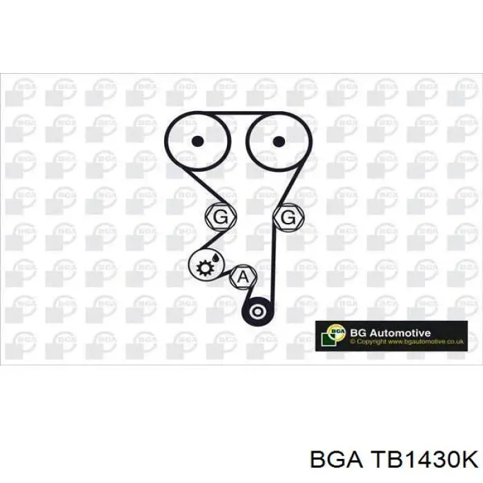 Комплект ГРМ BGA TB1430K ціна, від 46.41 USD
