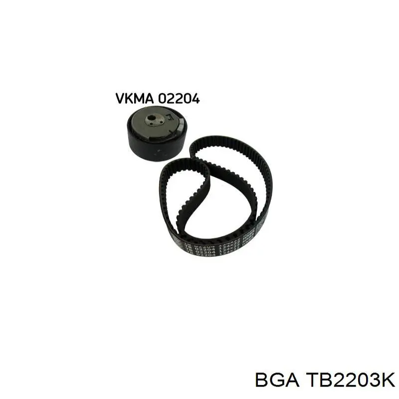 TB2203K BGA Комплект ГРМ (Ремень, Ролик)