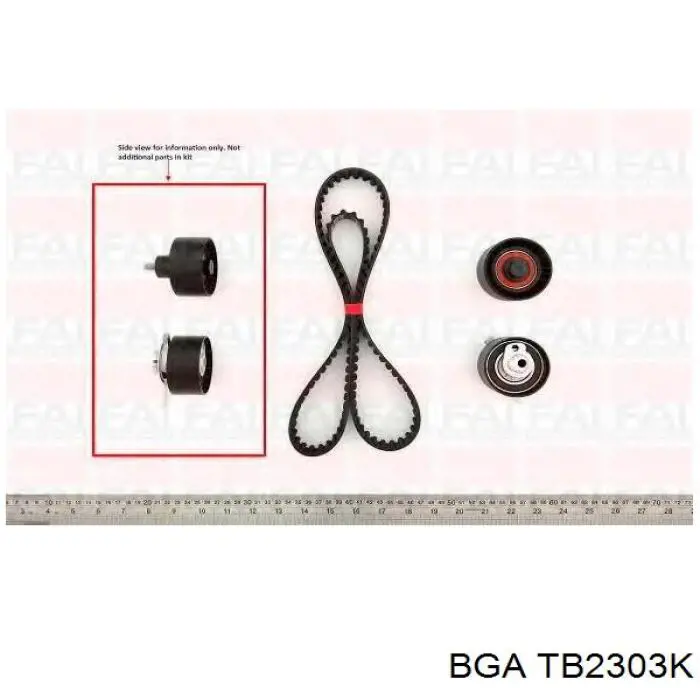 Комплект ГРМ BGA TB2303K ціна, від 46.78 USD