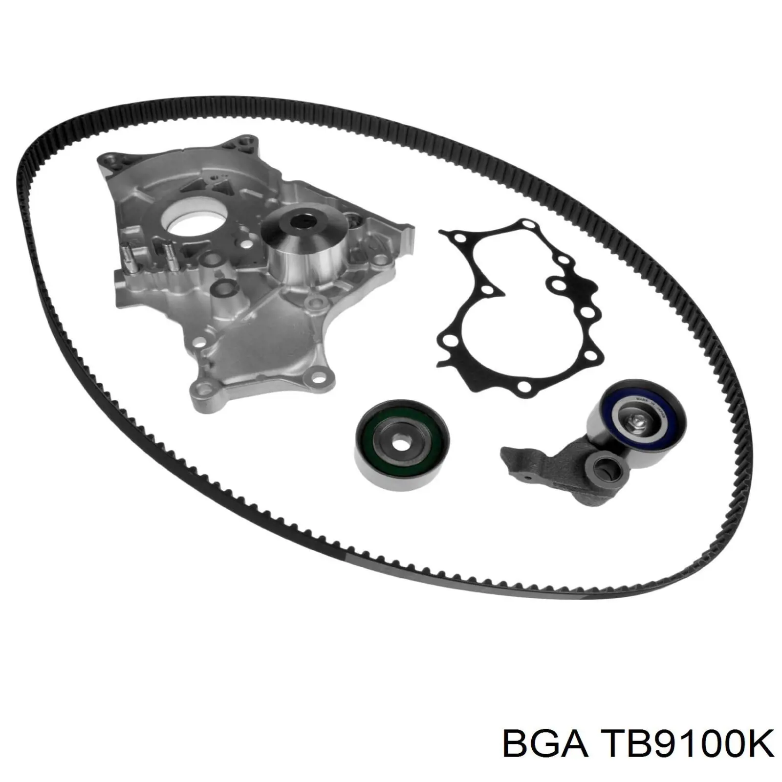 TB9100K BGA Ремінь ГРМ, комплект