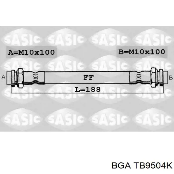 Купити TB9504K BGA ГРМ ремень