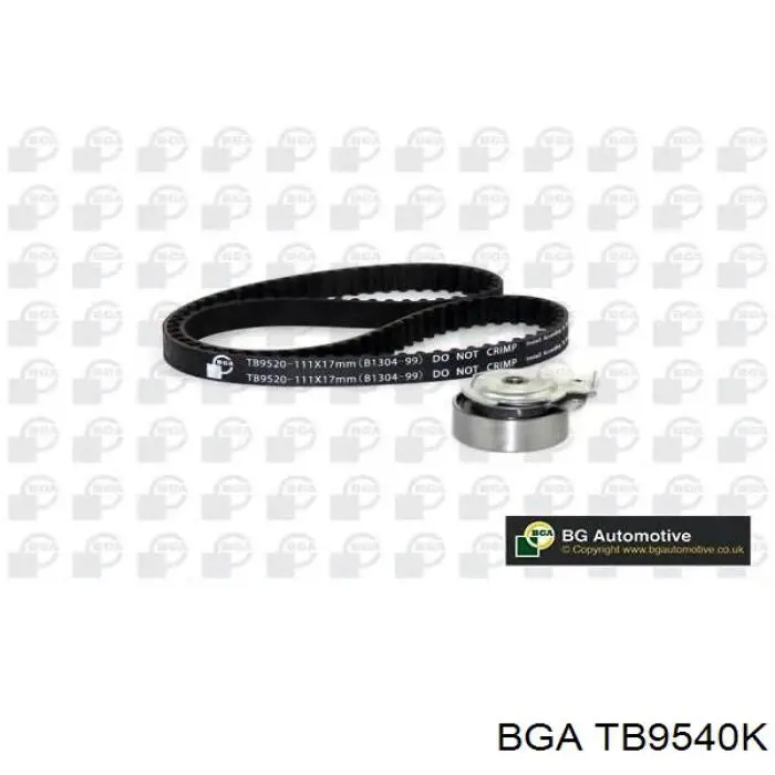Комплект ГРМ BGA TB9540K ціна, від 63.00 USD
