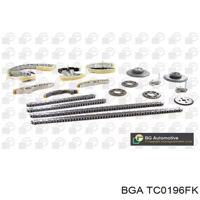 Ланцюг ГРМ, комплект BGA TC0196FK ціна, від 544.79 USD