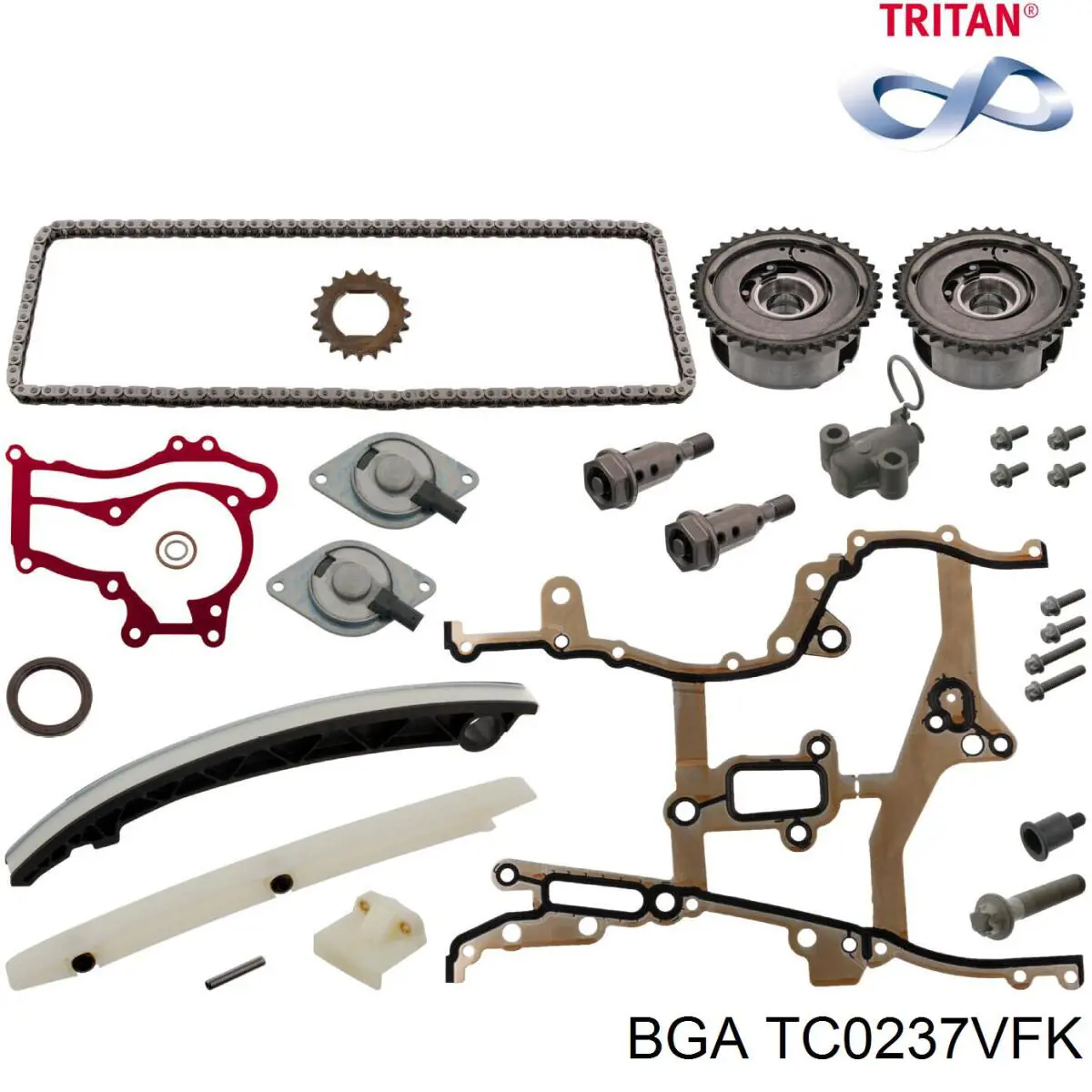 Ланцюг ГРМ, комплект BGA TC0237VFK ціна, від 99.50 USD