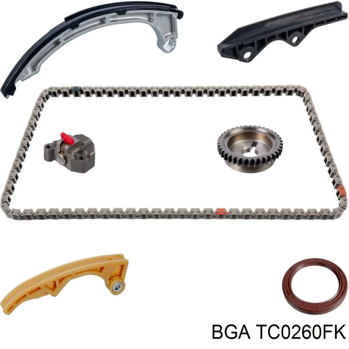 TC0260FK BGA Ланцюг ГРМ, комплект