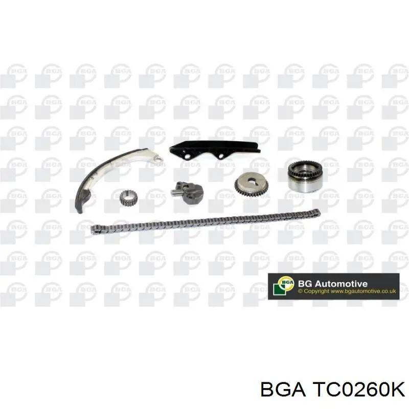 TC0260K BGA ланцюг грм, комплект
