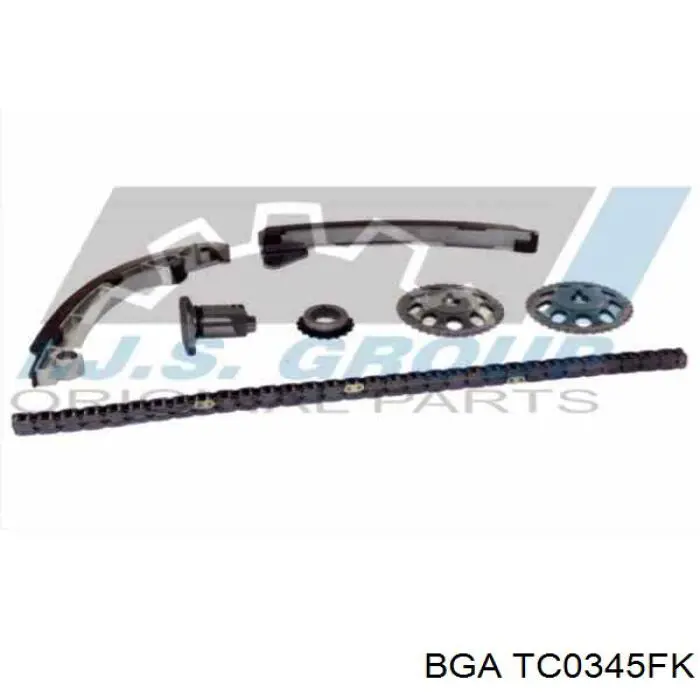 Ланцюг ГРМ, комплект BGA TC0345FK ціна, від 94.27 USD