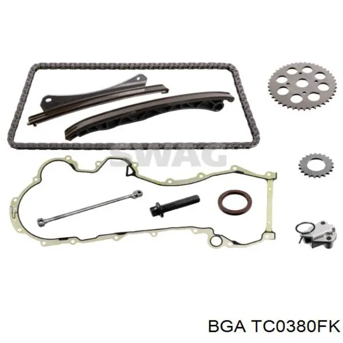 Ланцюг ГРМ, комплект BGA TC0380FK ціна, від 72.14 USD