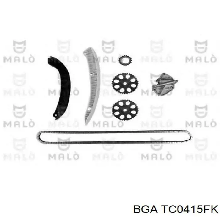 Комплект ланцюга ГРМ KDC45704 SNR