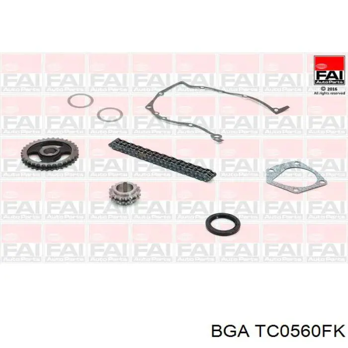Ланцюг ГРМ, комплект BGA TC0560FK ціна, від 36.59 USD