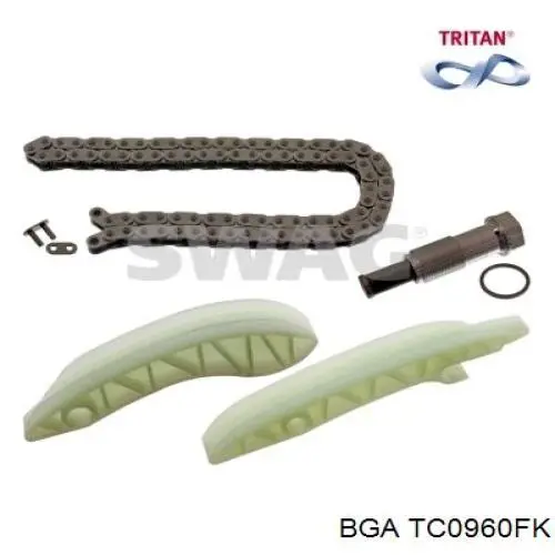 Ланцюг ГРМ, комплект BGA TC0960FK ціна, від 171.39 USD
