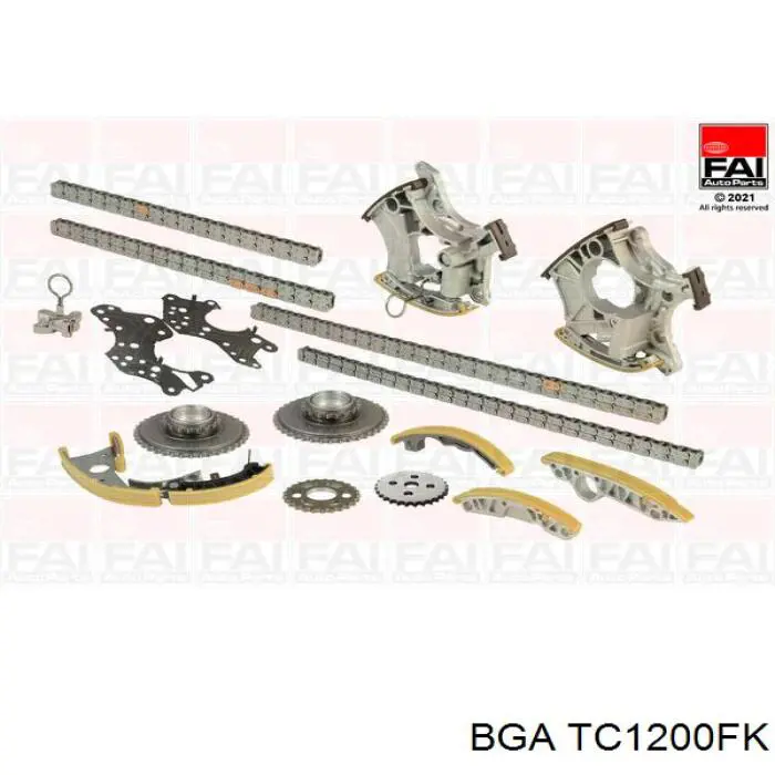 TC1200FK BGA Ланцюг ГРМ, комплект