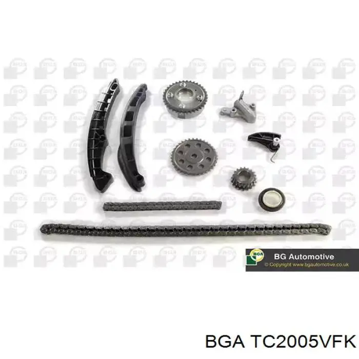 Ланцюг ГРМ, комплект BGA TC2005VFK ціна, від 218.05 USD