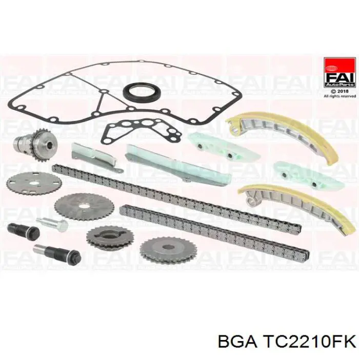 Ланцюг ГРМ, комплект BGA TC2210FK ціна, від 216.30 USD