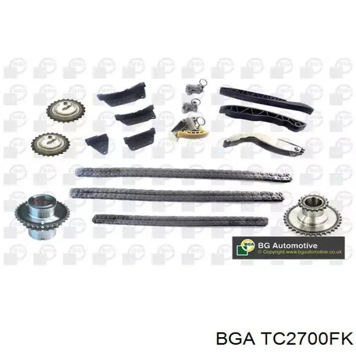 Ланцюг ГРМ, комплект BGA TC2700FK ціна, від 259.83 USD