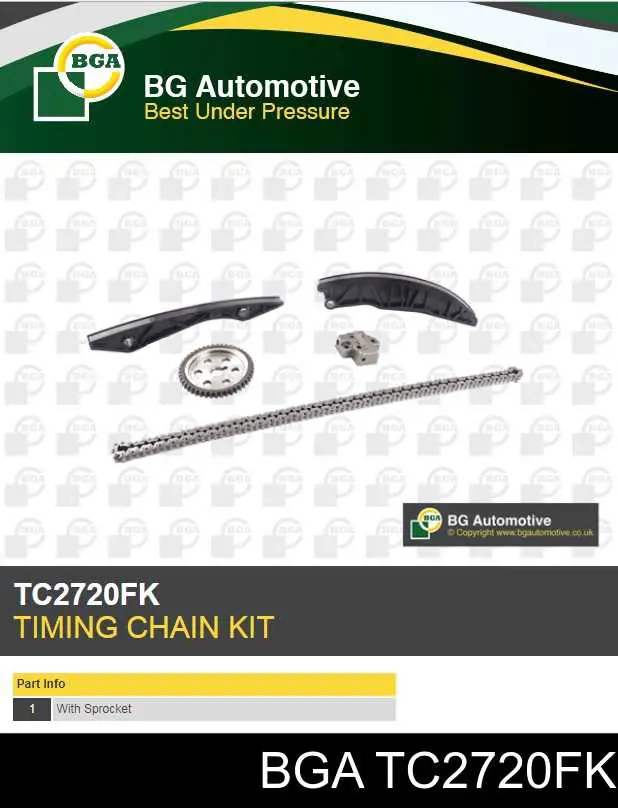 Купити TC2720FK BGA Комплект ланцюга ГРМ