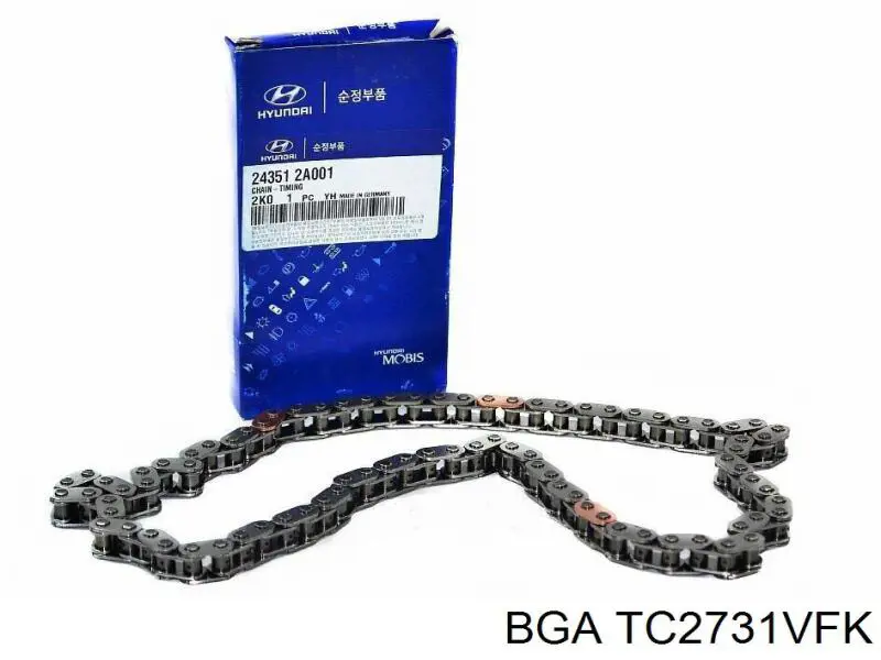 Ланцюг ГРМ, комплект BGA TC2731VFK ціна, від 186.93 USD