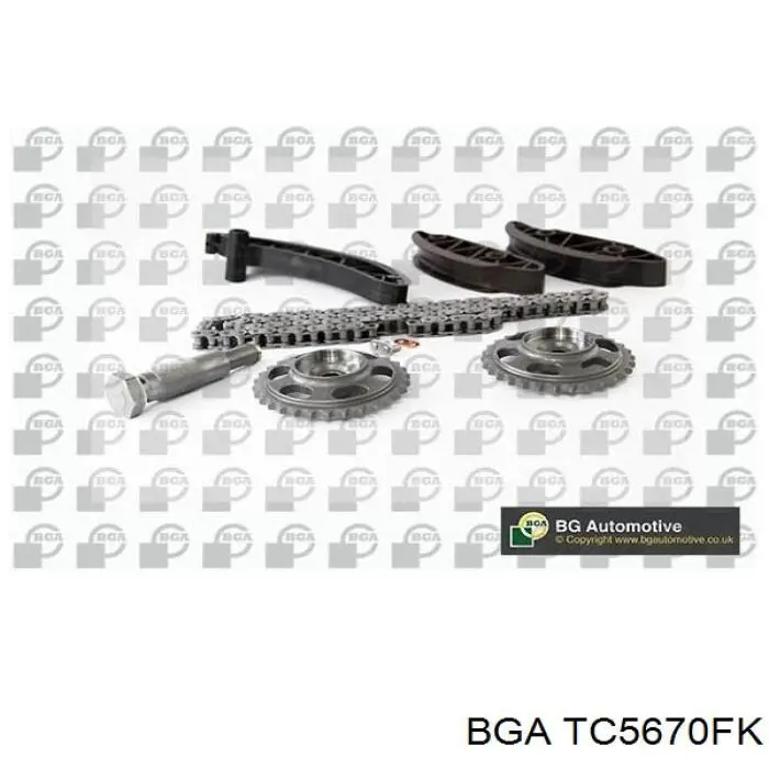 TC5670FK BGA Ланцюг ГРМ, комплект