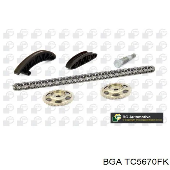 Ланцюг ГРМ, комплект BGA TC5670FK ціна, від 150.27 USD