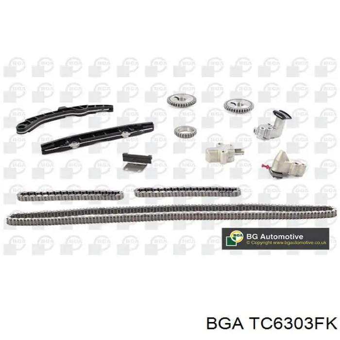 TC6303FK BGA ланцюг грм, комплект