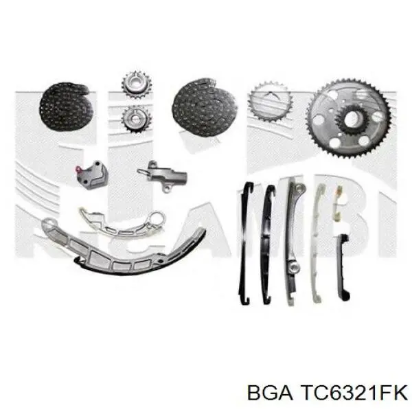 Ланцюг ГРМ, комплект BGA TC6321FK ціна, від 269.71 USD