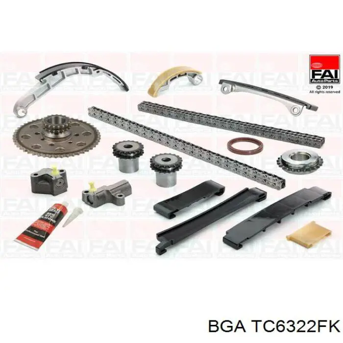 Ланцюг ГРМ, комплект BGA TC6322FK ціна, від 280.85 USD
