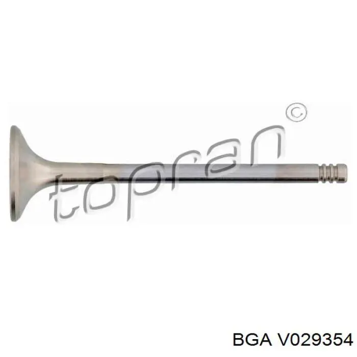 Вихлопний клапан BGA V029354 ціна, від 3.37 USD