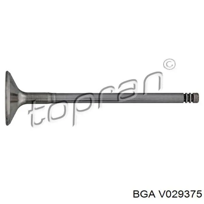 Клапан впускний V029375 BGA