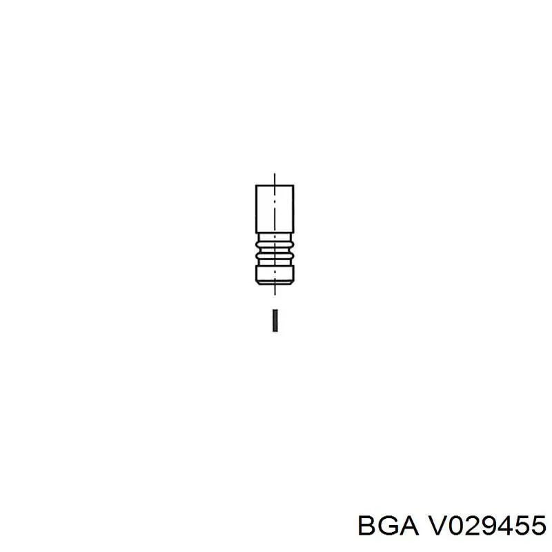 Клапан впускний BGA V029455 ціна, від 3.30 USD