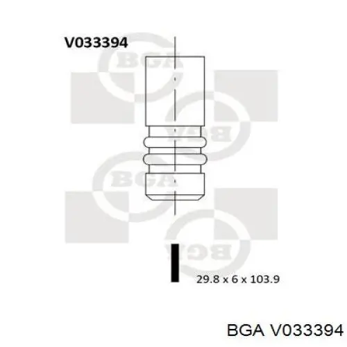 Купити 6189BMARCR Freccia Клапан випускний